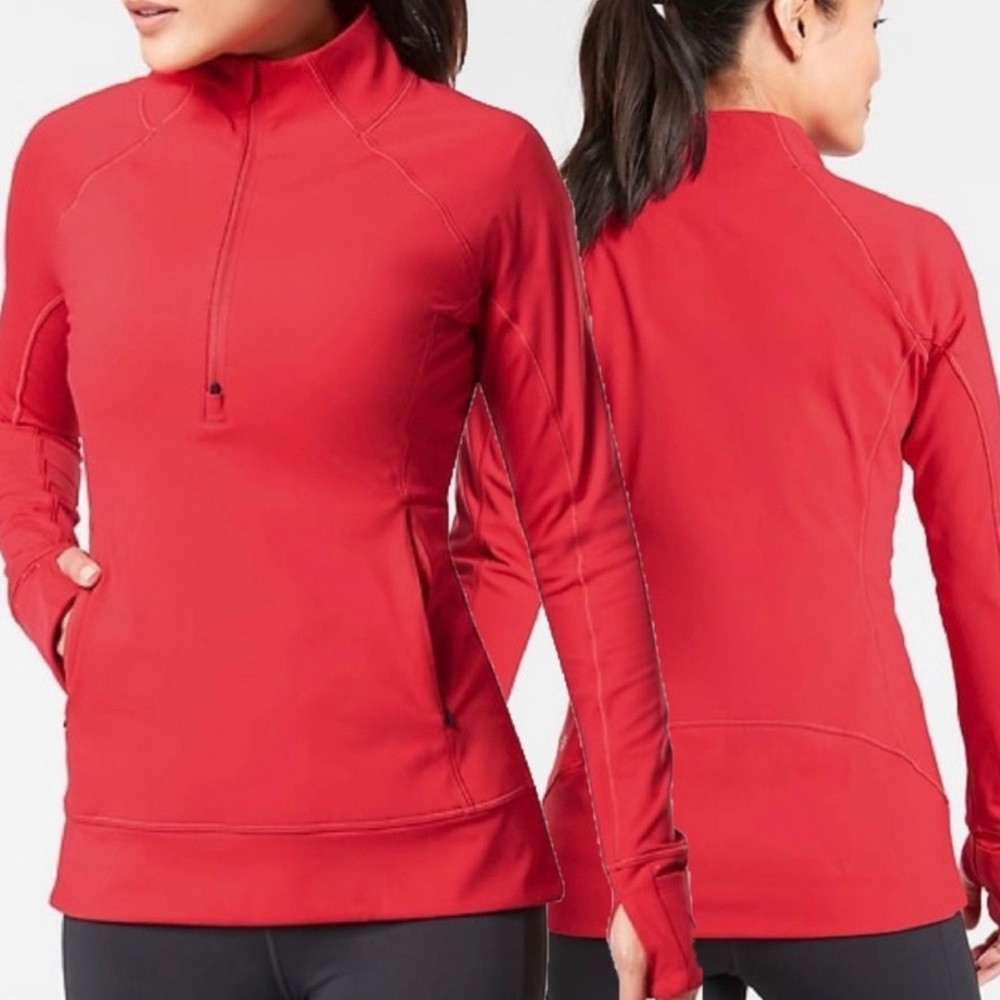 NWT Athleta Whittier Peak Half Zip